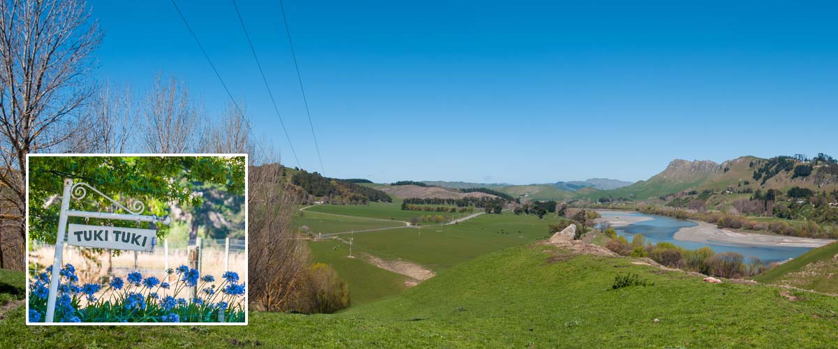 Hawkes Bay activities, take a tour along the wineries through the picturesque Tuki Tuki river valley