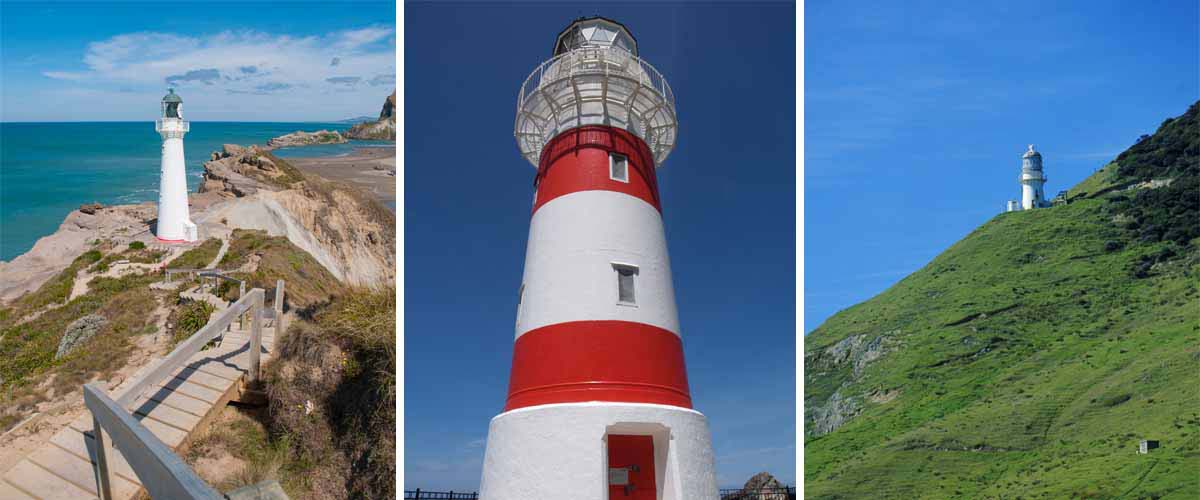 Great tips for North Island New Zealand, for all lighhouse lovers, visit Castle Point, Cape Palliser and Cape Reinga in the far North